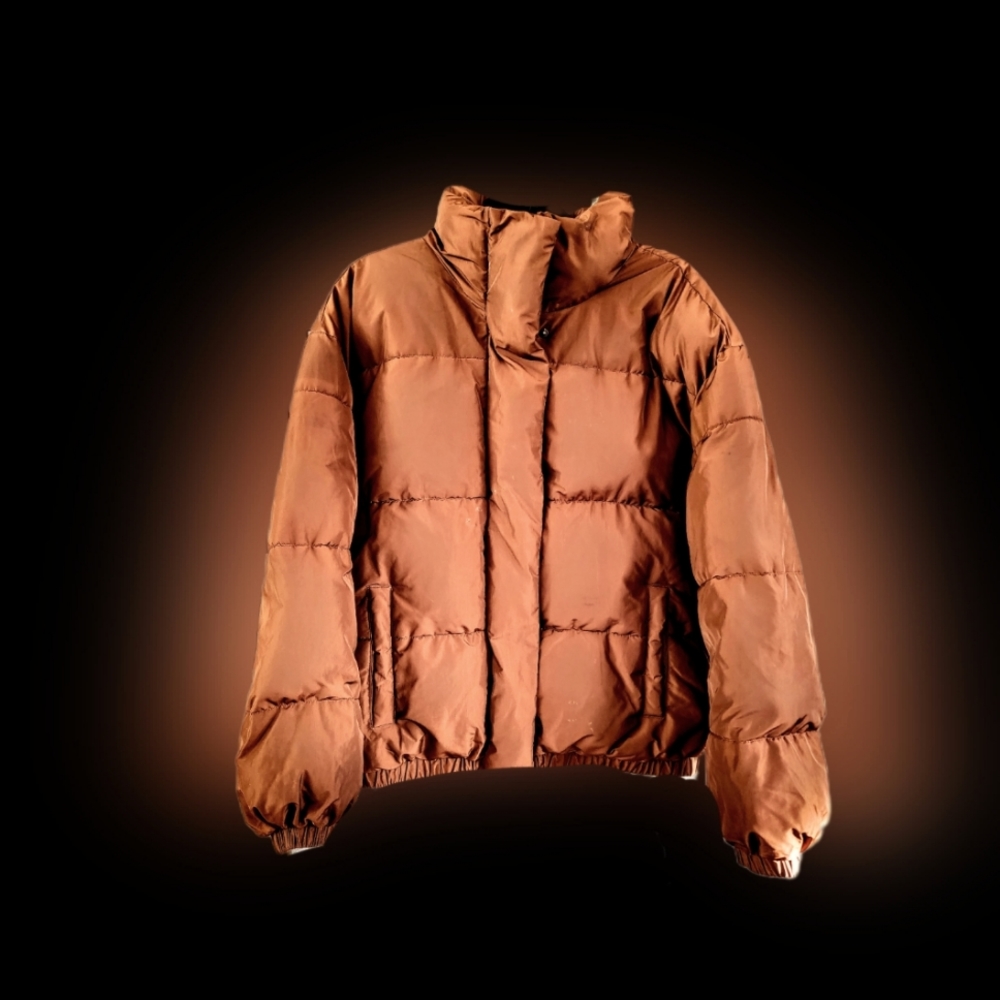 Brown puffer size m/L